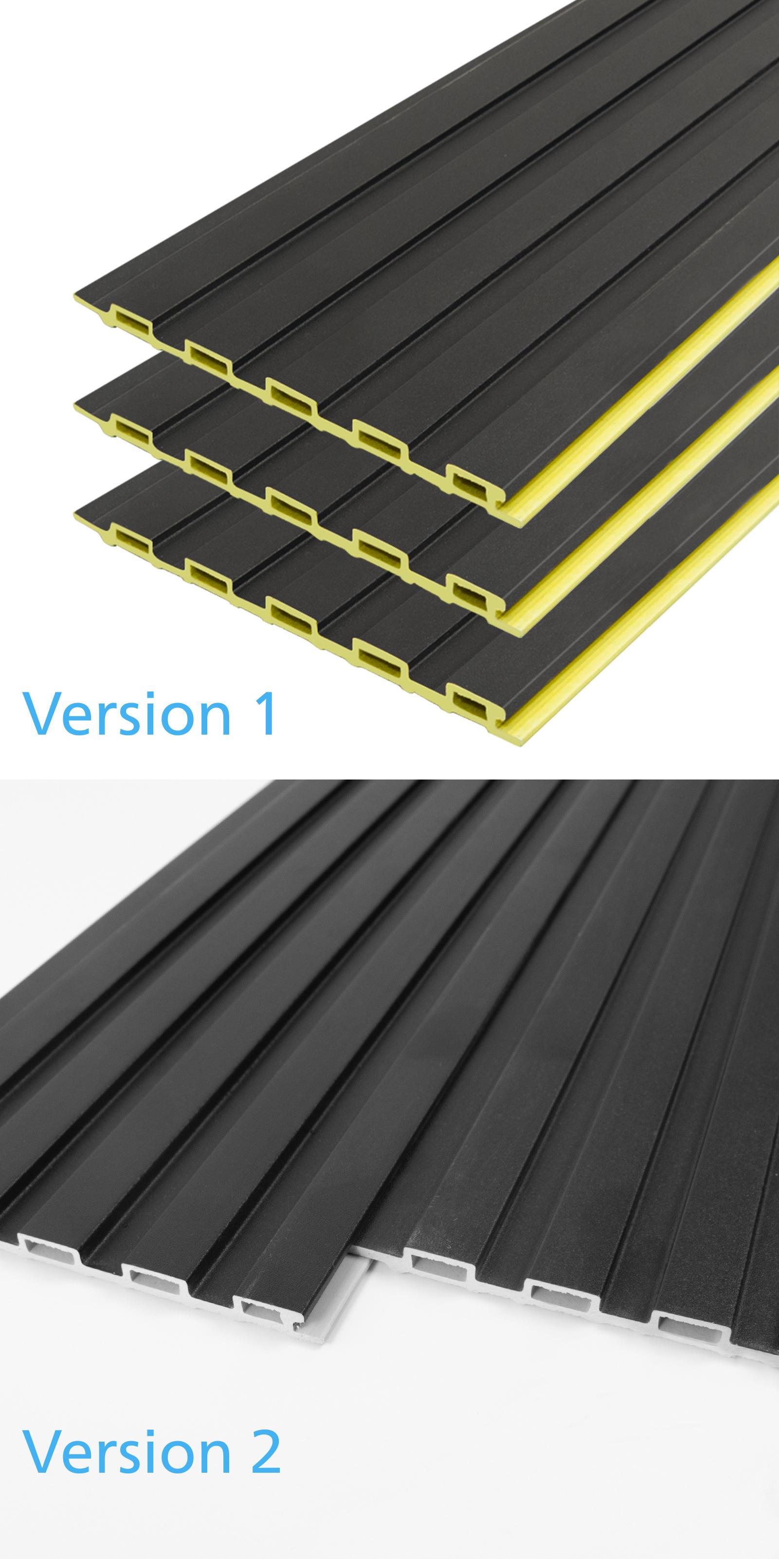 Art3d WPC Acoustic Slat Wall Panels, 16-Pack 48 x 6in 3D Wall Accents for Interior Wall Decor, TV Background, Living Room, Bedroom, Boxwood wallboards