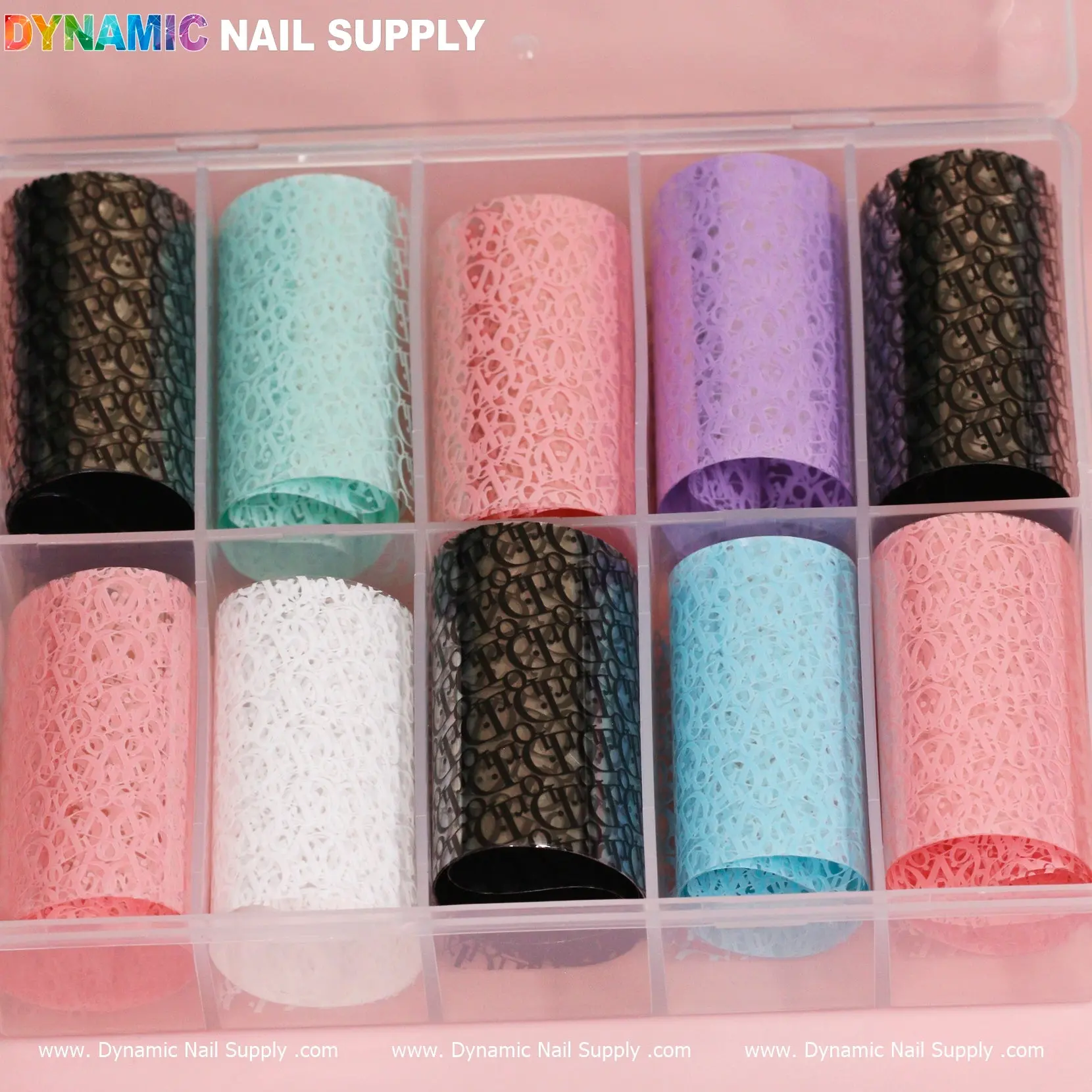 Nail Art Design Foils - Luxury Style