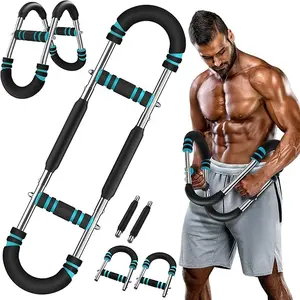 Arm Trainer, Adjustable Chest Workout Equipment, Arm Trainer for Men, Chest Trainer for Men, Shoulder Muscle Training, Portable Spring Resistance Home Fitness Equipment SpringStatements