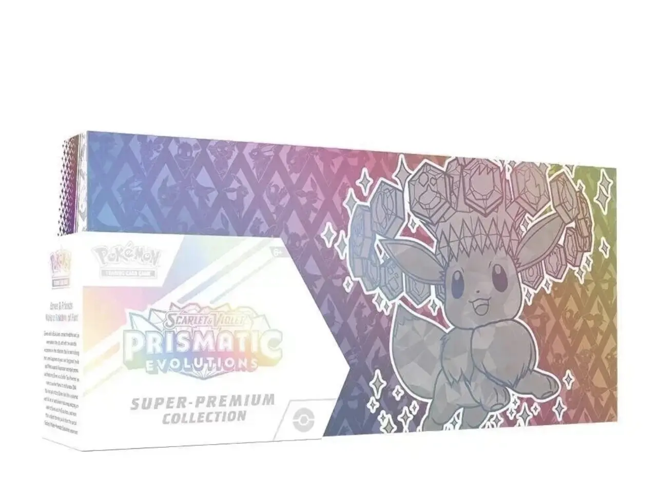 Prismatic Evolutions Super Premium Non-Sports Trading Card Collection Box-Pack