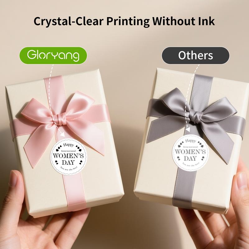 【JADENS】Thermal Paper For Jadens Portable Pirnter,US Letter  8.5''×11' ,4X6 inch,3 icnh,2 inch Round Label,2 inch Sticker Label