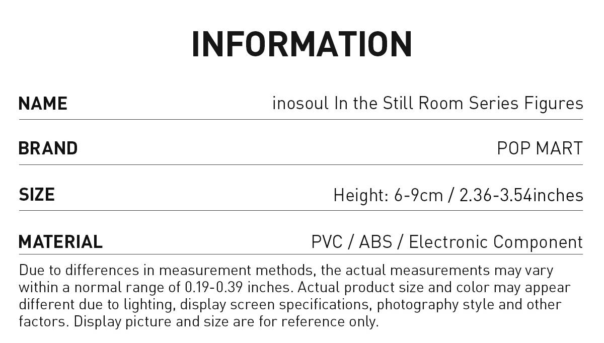 POP MART inosoul In the Still Room Series Figures