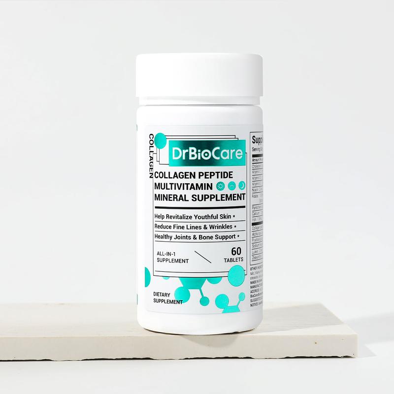 DrBioCare Collagen, Vitamin & Mineral, Contains Vitamin d3, Vitamin C, Probiotics,Vitamin E, Vitamin b & Multivitamin Healthcare Supplement Edible Fitness,Girl Vitamin C