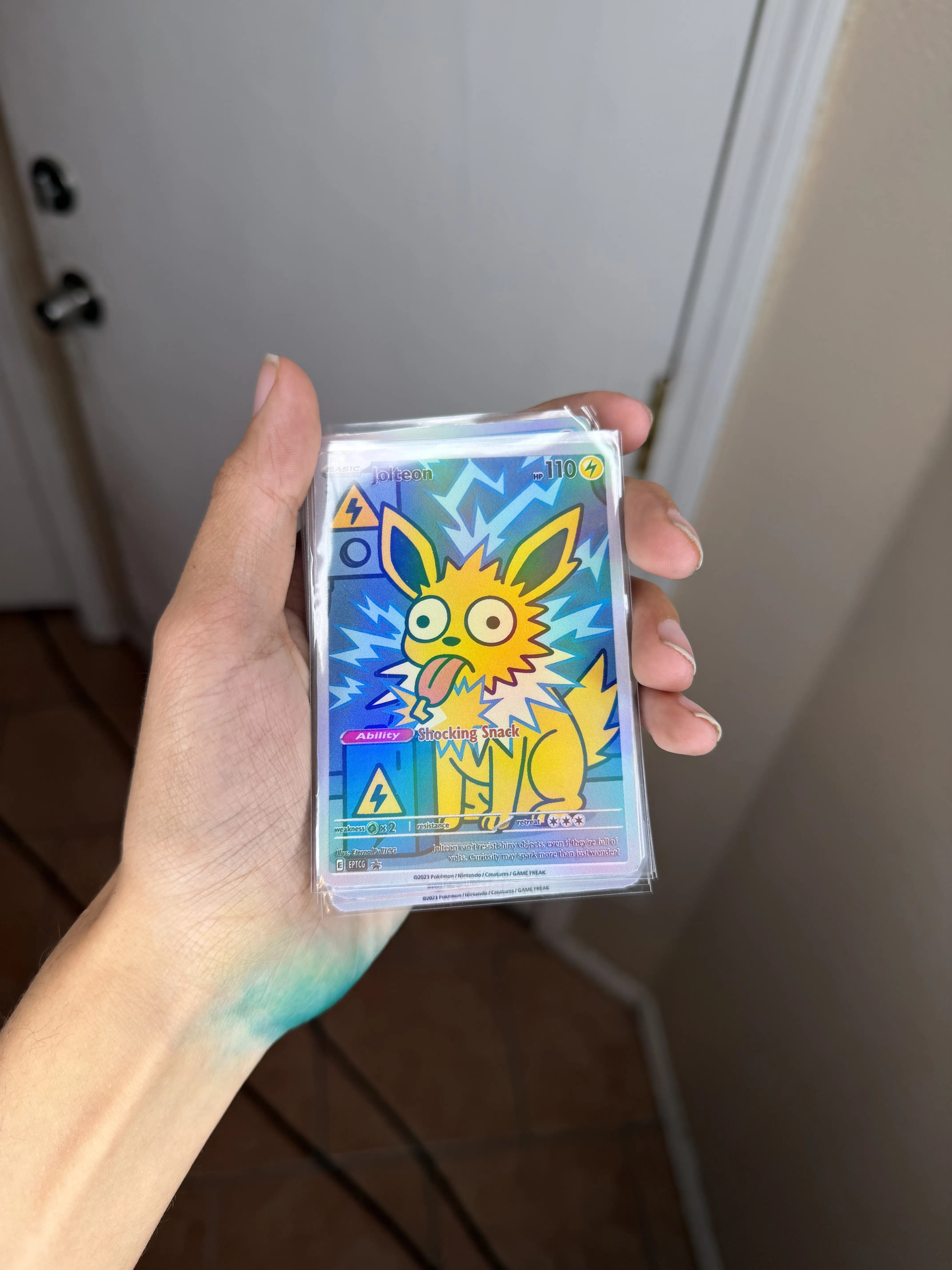 cute custom pokemon cards Custom Cards Set 2: Pokémon Eeveelutions (9 designs) – Customise with  Courage main image 0