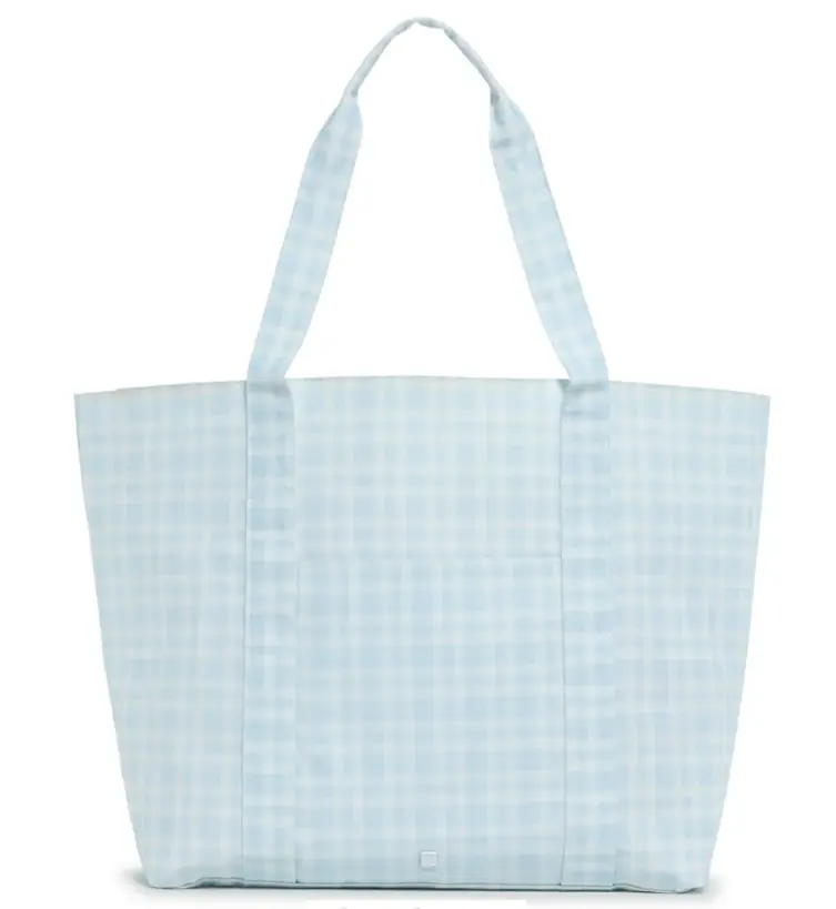 Jumbo Tote Pimlico Plaid Blue