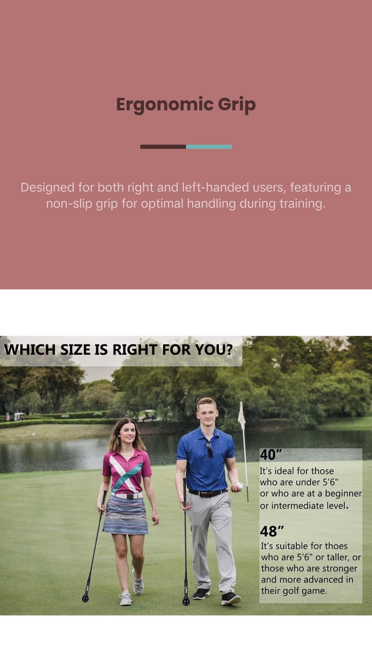 "Improve your golf swing with this training aid! Perfect for men and women ⛳️🏌️♂️ #GolfSwing #GolfTraining" "Improve your golf swing with this training aid! Perfect for men and women ⛳️🏌️♂️ #GolfSwing #GolfTraining"