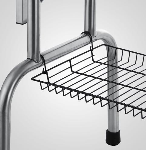 Foldable Pet Grooming Table! With Hanging Hooks + Storage Basket, Adjustable Height, Special Operating Table for Dog & Cat Bathing, Blowing & Grooming