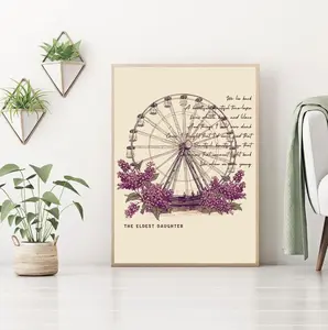 The Eldest Daughter Lyrics Poster Canvas, Pop Music Artist Printed Poster
