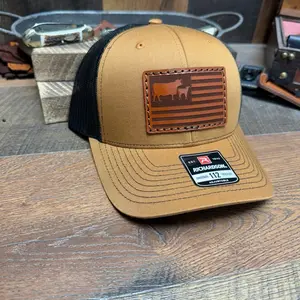 Farmer Hat, Cow Flag, American Flag, Dairy Farm, Cow Farmer, farm hat, Farmer, Rancher, Farming Hat, Cattle Hat, Livestock Hat, Gift, His Her, Dad Hat, Grandpa Hat, Country Hat, Trucker Hat