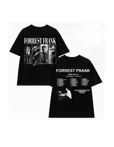 Forest Frank T-shirt, Graphic tee, Fashion Cotton, Streetwear, Full Colors, For Men, For Women