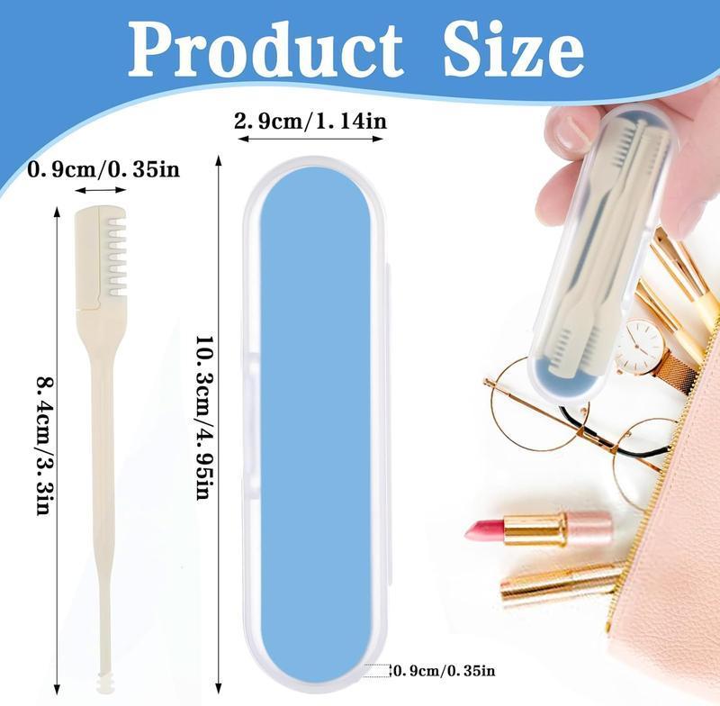 JPHYLL Professional Nasal Hair Trimmer & Ear Cleaner 2-in-1 with 360° Rotating Heads 12 Replaceable Heads for Safe Painless Personal Hygiene