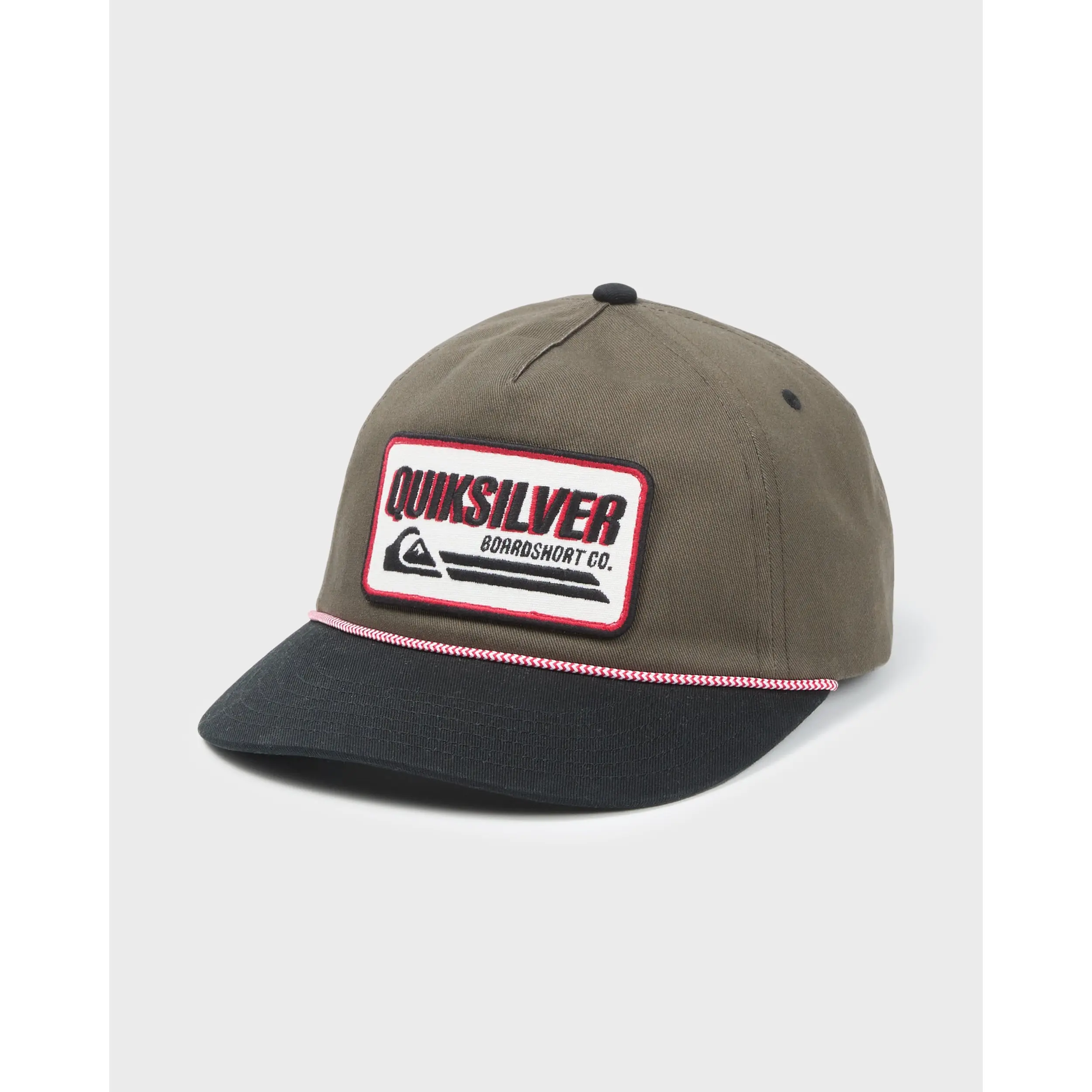 Quiksilver , Back To Work Adjustable Hat , Men's 100% Cotton Breathable Lightweight , Everyday Wear