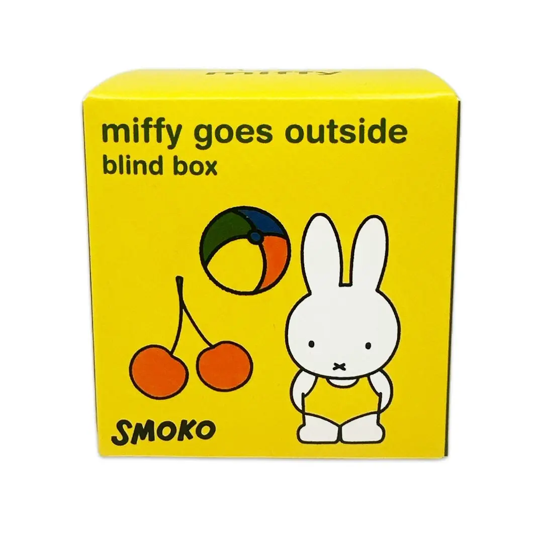 Smoko Miffy Goes Outside Vinyl Collectible Blind Box Figure - New Single Figurine, Cute Bunny Themed, Outdoor Fun Blind Pack