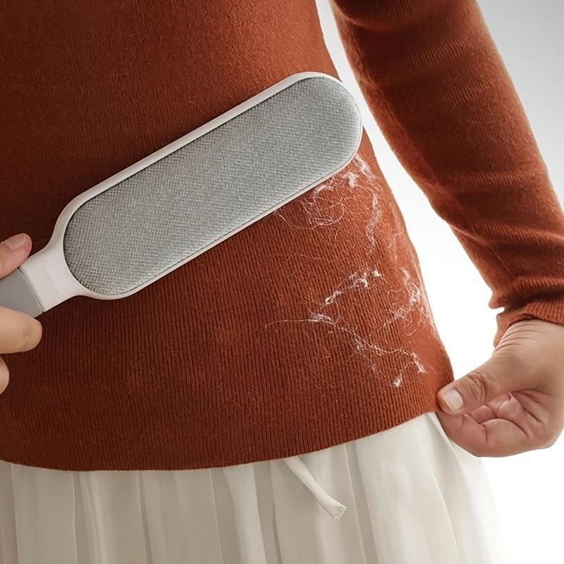 [HOT]2 Pack Furniture Lint Remover Brushes Double Sided Self Cleaning Loose Hair Catcher for Pet Clothes Sofa Carpet Efficient Cleaning Tool Deshedding Tool Hair Removal