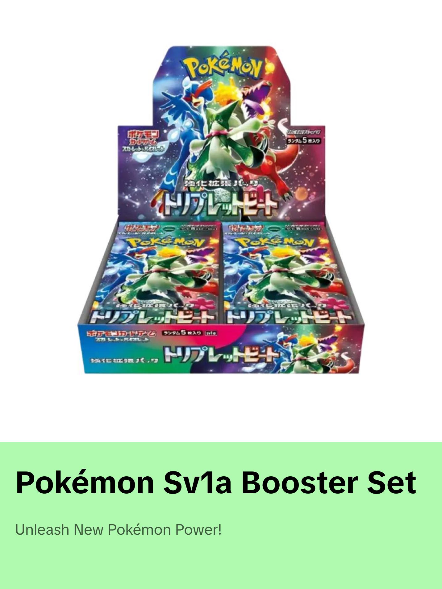 Pokemon Japanese SV1a Triplet Beat Booster CARDS LIVE OPENING @PokeFligtClub