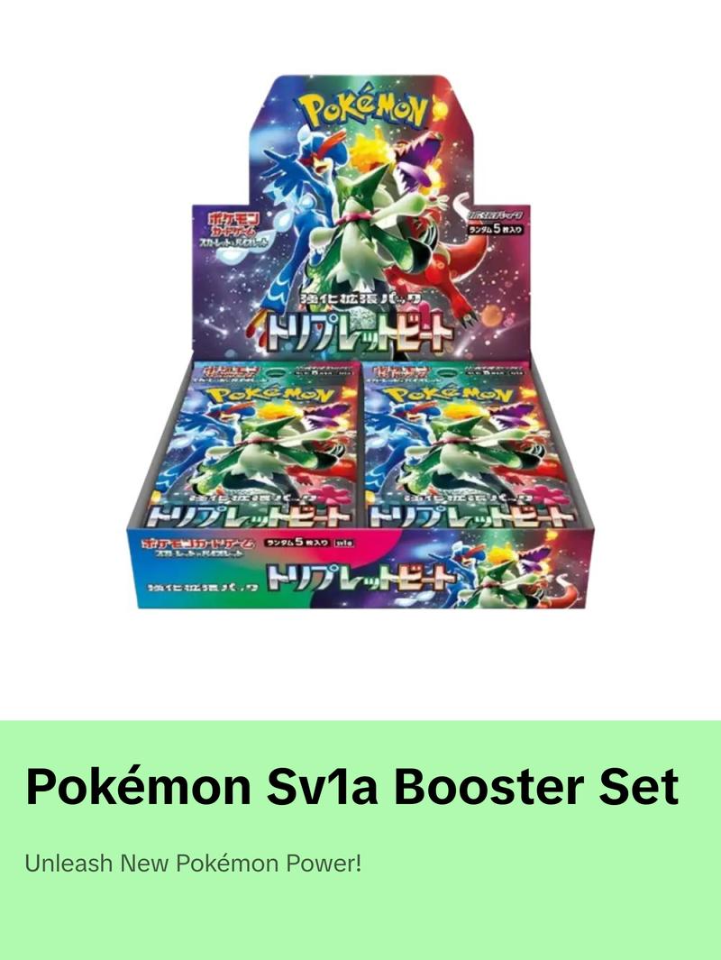 Pokemon Japanese SV1a Triplet Beat Booster CARDS LIVE OPENING @PokeFligtClub