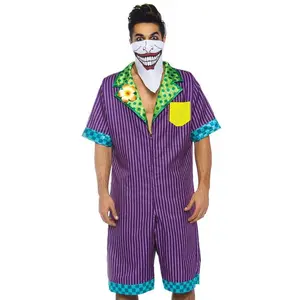 Super Villain Halloween Costume for Comic Book Jokester by Leg Avenue