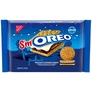 OREO S'mOREO Sandwich Cookies, Limited Edition, 10.68 oz OREO S'mOREO Sandwich Cookies, Limited Edition, 10.68 oz