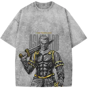 Vinland Saga Askeladd Graphic | Vintage Mineral Wash Anime T-Shirt | S–3XL
