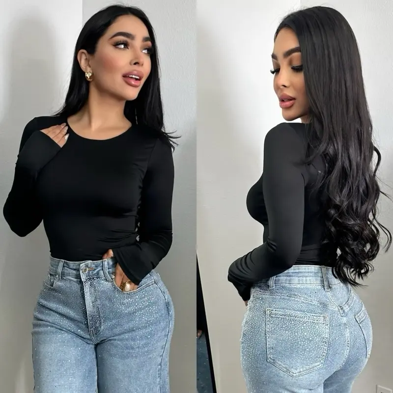 Mireya Double Lined Top -  Womenswear - comfortable Polyester Stretchy Everyday Soft