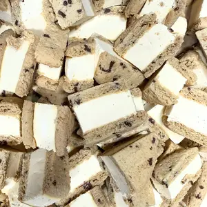 Freeze Dried CHOCOLATE CHIP COOKIE DOUGH Ice Cream Sandwich Bites - Viral TikTok Snack - NO FREEZER NEEDED - Famous - Candy - Fun Treat - Crunchy