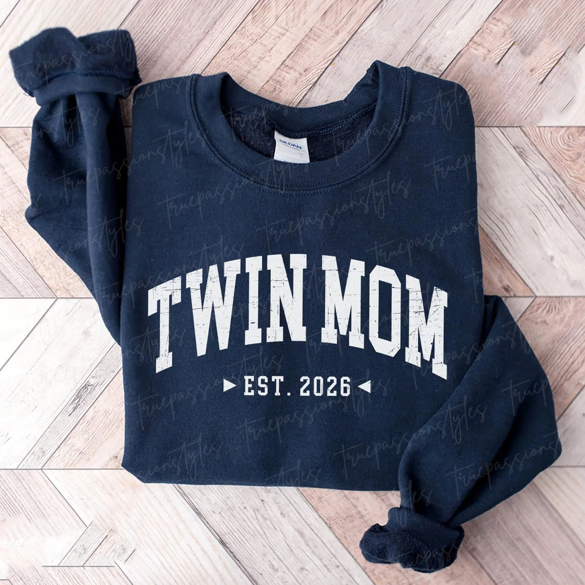 Custom Twin Mom Sweatshirt, Mothers Day Gift, Twin Mama Sweater, Twin Baby Shower Gift, Mother Of Twins Shirt, Twin Mom To Be
