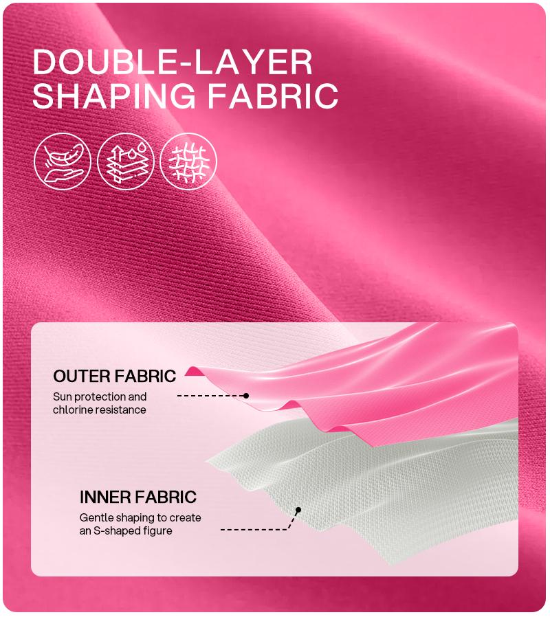 Lilylove 2026 New Women's Halter Tankini Set Ruched V-Neck Sculpting One Piece Swimsuit Tummy Control Slimming Snatched Waist Shapewear Bathing Suit Swimwear Swimming Beach