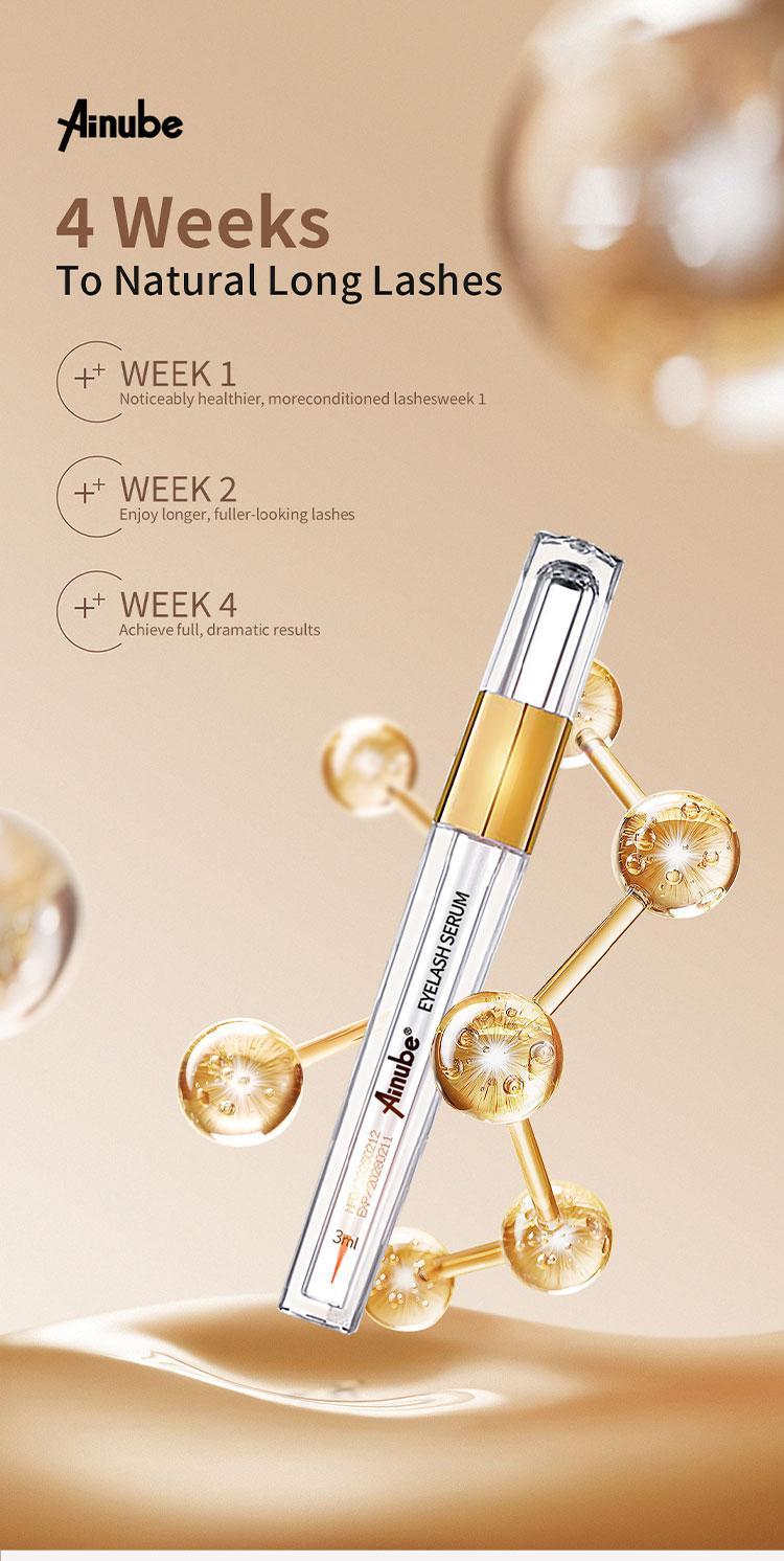 Ainube Lash Enhancing Serum | Promotes Natural Lash Growth for Longer, Thicker Lashes | Plant-Based Extraction Technology with Ginseng Root to Nourish & Boost Growth | Gentle & Non-Irritating Formula| Gentle & Non-Irritating Eyelash Enhancer