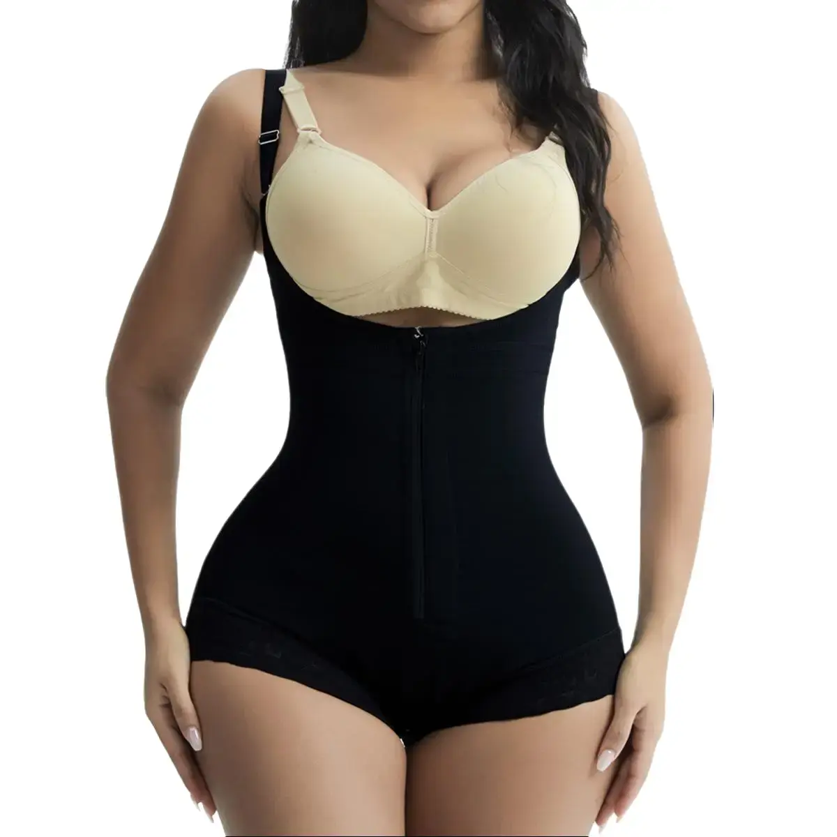 GQF Fajas Colombianas Shapewear for Women Tummy Control Shapewear Butt Lifter Bodysuit 7200B【Comfortable Shaping Sculpting Confidence-Boosting Tummy Control Underwear for Women】