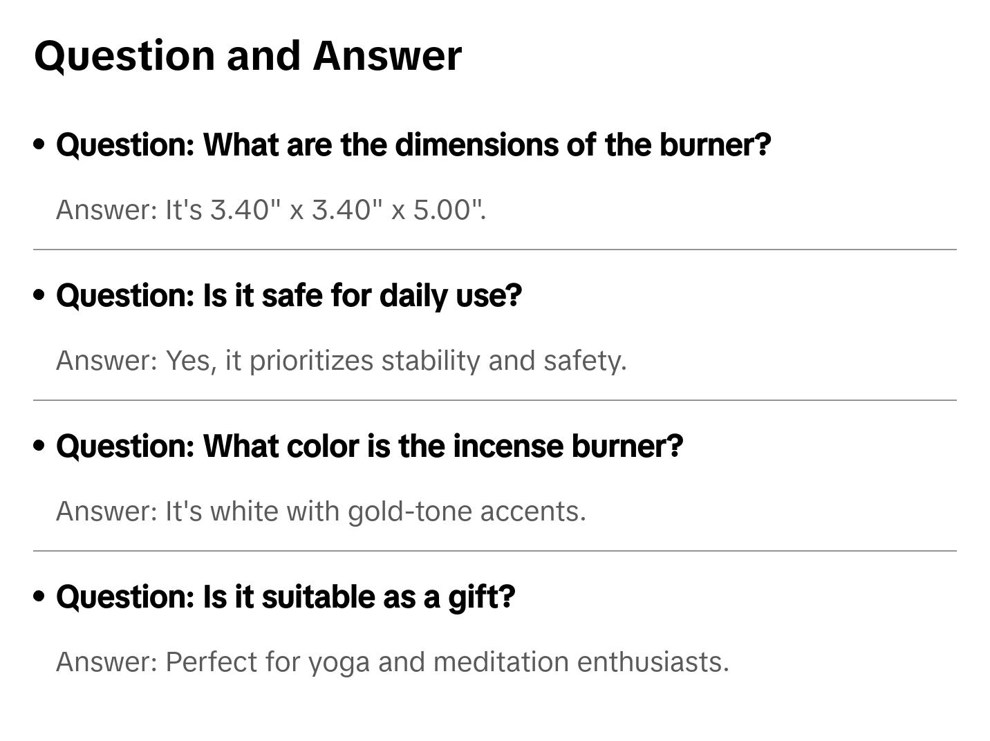 Compact Modern Incense Burner - Perfect for Home and Office Use Compact Modern Incense Burner - Perfect for Home and Office Use