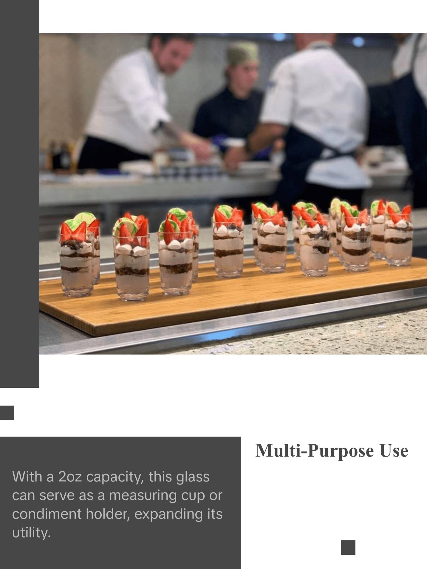 2oz Elite Shot "Glass" Unbreakable Tritan Plastic Drinkware