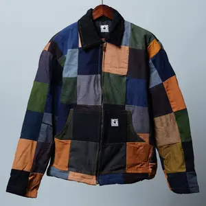 Upcycled Patchwork Jacket Size L