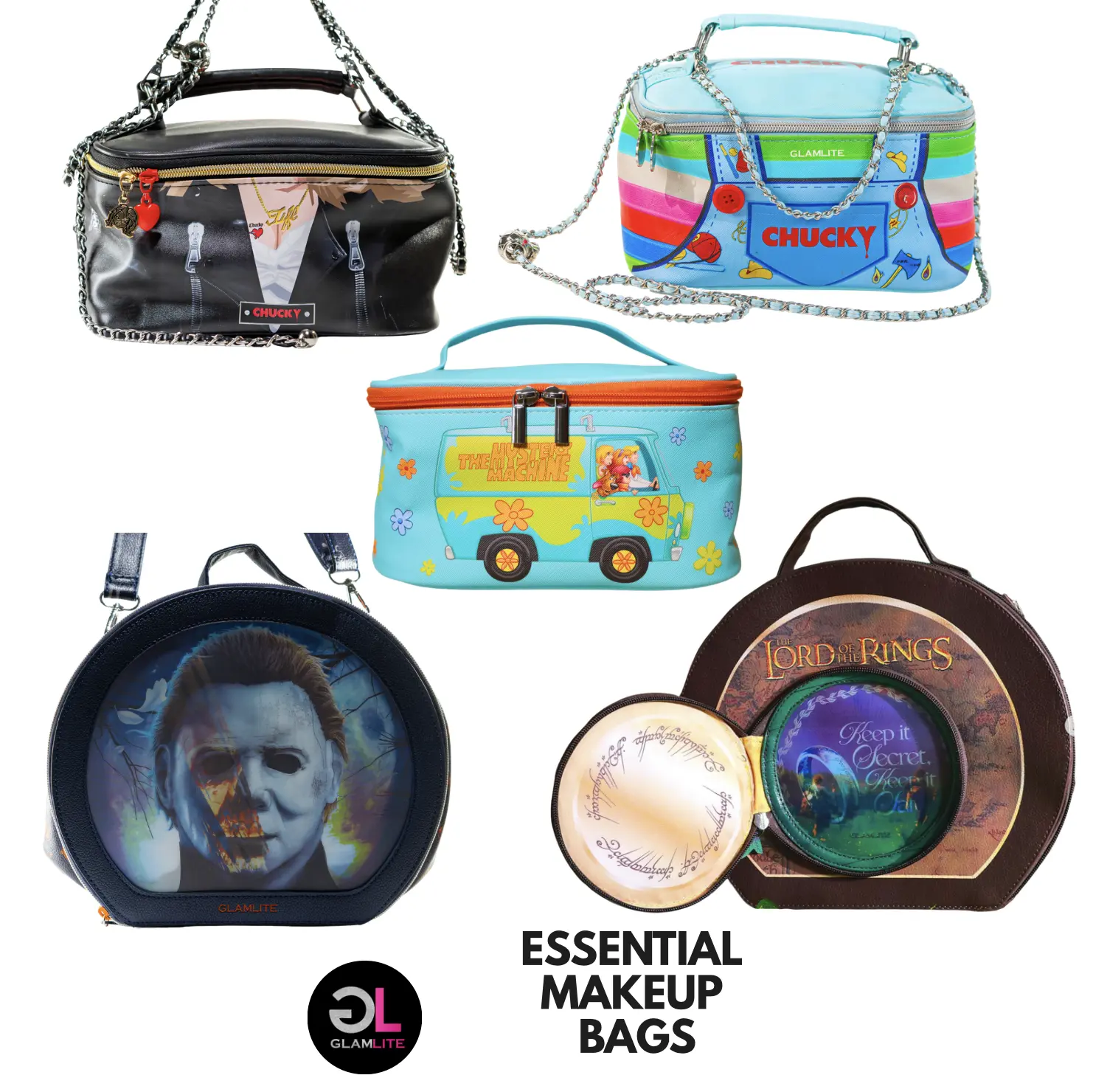 Glamlite Essential Makeup Bags