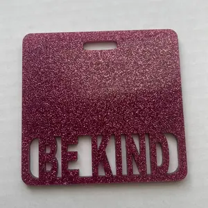 Gilbertkrafts  BE KIND Badge Buddy - Horizontal and Vertical. Medical professional ID card . Great Gift idea and daily reminder.