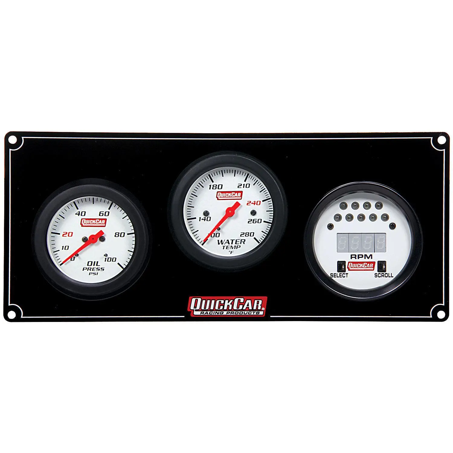 Extreme 2-1 Gauge Panel OP/WT/Tach 61-7031