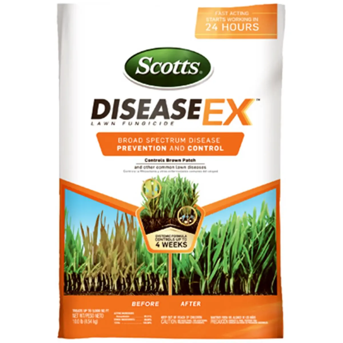 Scotts Lawns 232550 5000 sq. ft. Coverage Disease-Ex Lawn Food