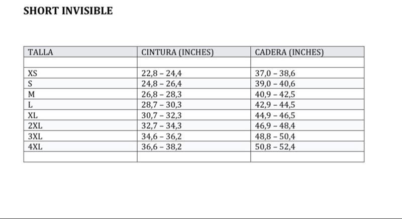 1)Short Corto INVISIBLE Women's Black Shapewear with BBL Effect Invisible No Costuras Realce Interno Basic Minimalist