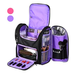 Byootique Byootique Portable Soft Sided Makeup Backpack Cosmetic Storage Organizer Travel