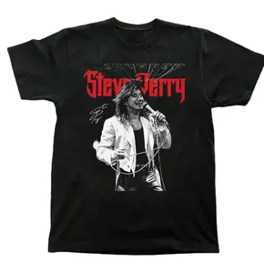 Remember Steve Perry Journey Band Concert Tour Cotton Shirt Full Size Unisex