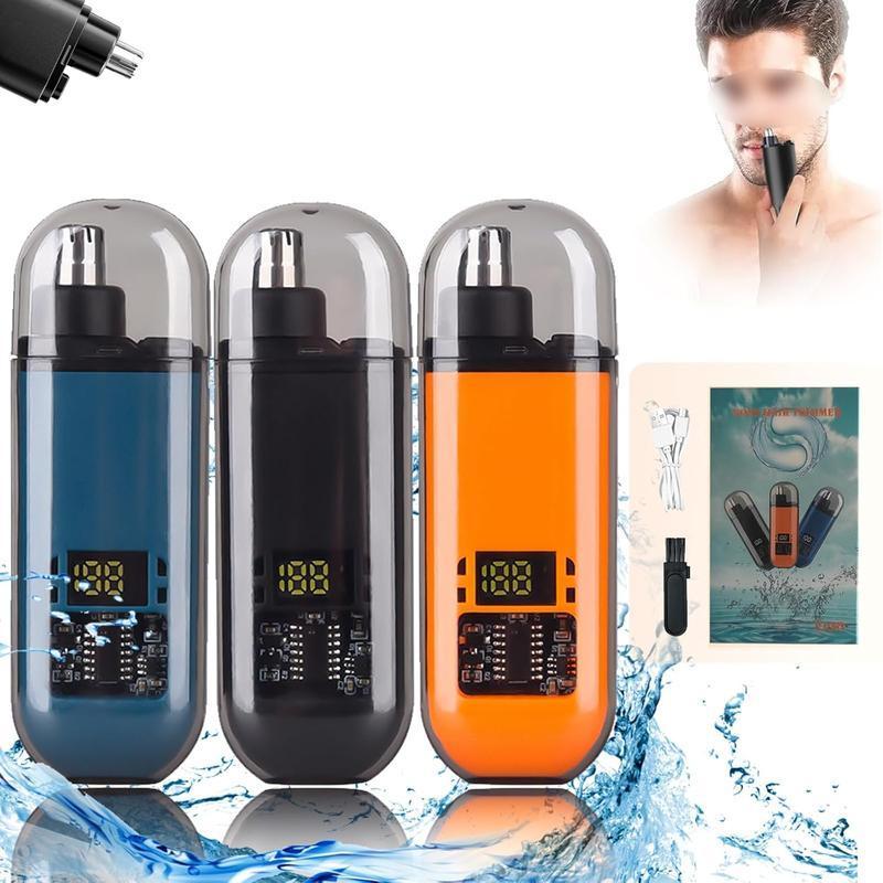 2026 Upgarde Nose Hair Trimmer for Men Women, Rechargeable Trimmer, Painless Eyebrow Facial Hair Shaver, LED Display Nose Clipper, Waterproof Dual Edge Blades Clipper for Easy Cleaning Hair Removal Solution 2026 Upgarde Nose Hair Trimmer for Men Women, Rechargeable Trimmer, Painless Eyebrow Facial Hair Shaver, LED Display Nose Clipper, Waterproof Dual Edge Blades Clipper for Easy Cleaning Hair Removal Solution