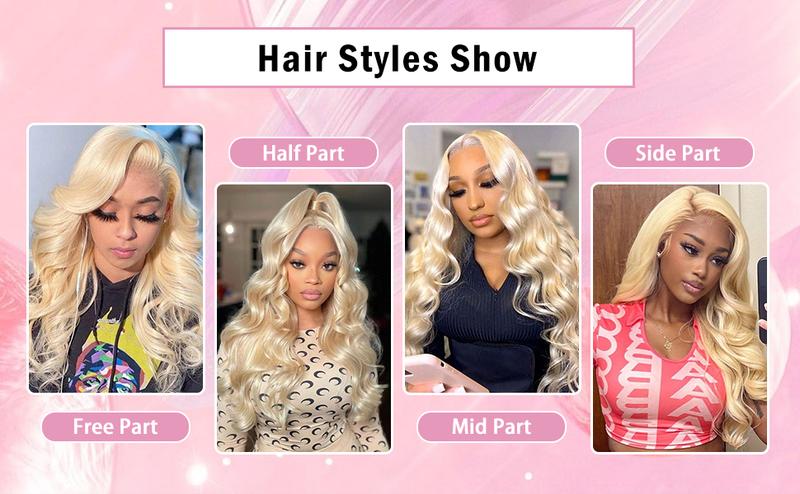 613 13x4 Lace Front Wig Human Hair 180 Density 613 ice cream girl wig HD Body Wave Blonde Lace Front Wigs Human Hair benin girls wig Pre Plucked Lace Frontal Wig 13x4 Blonde Wig Human Hair deals for you days
