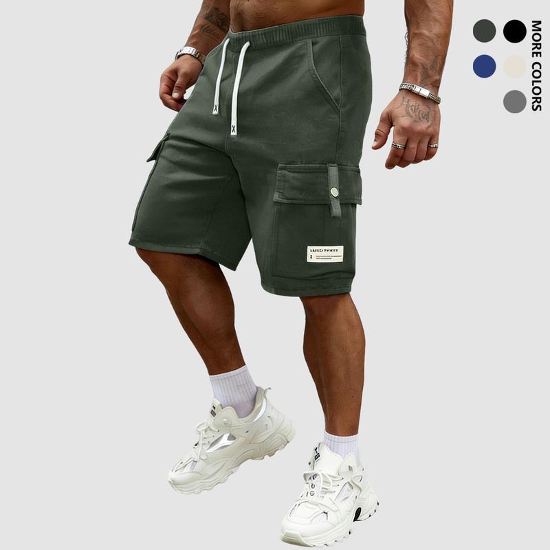 3PCS Men's Classic Cargo Shorts – Rugged Multi-Pocket Work Shorts – Durable Cotton Twill Shorts for Hiking, Fishing, and Everyday Casual Wear