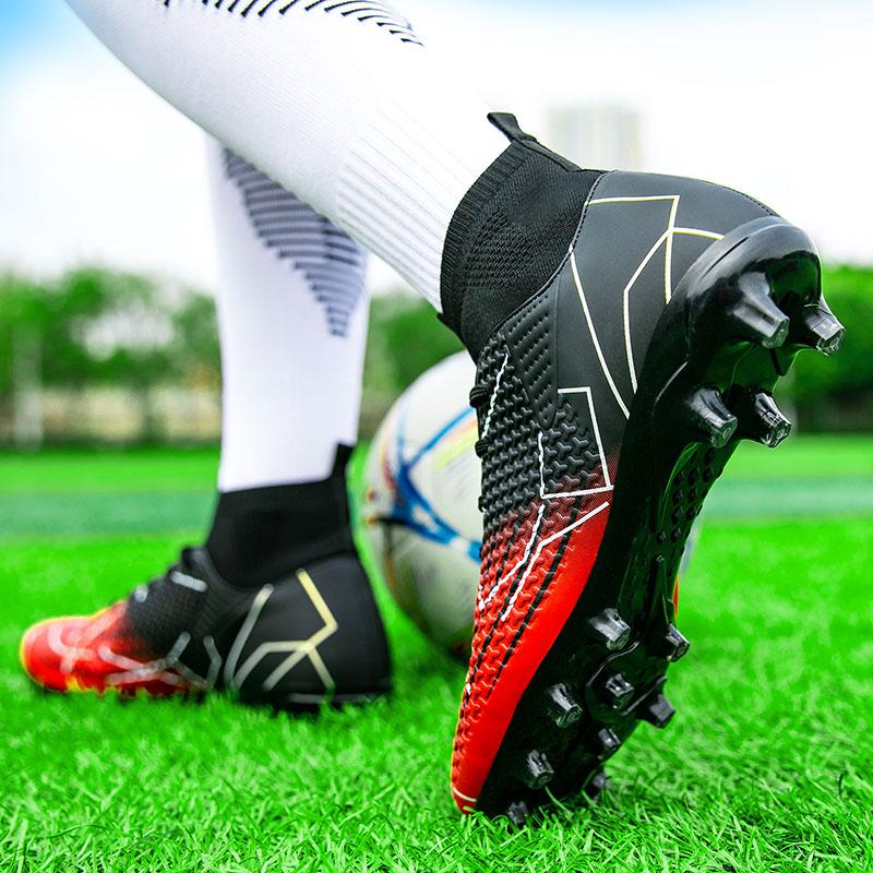 Ubetif Men's High Top Football Shoes, Breathable Comfortable Football Cleats, Professional Football Shoes, men football boot, outdoor competition Ubetif Men's High Top Football Shoes, Breathable Comfortable Football Cleats, Professional Football Shoes, men football boot, outdoor competition