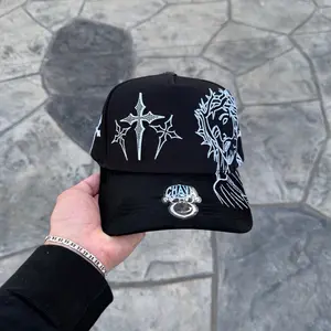 DIOS CRUZ CHAVA HATS - SnapBack Hat - premium materials