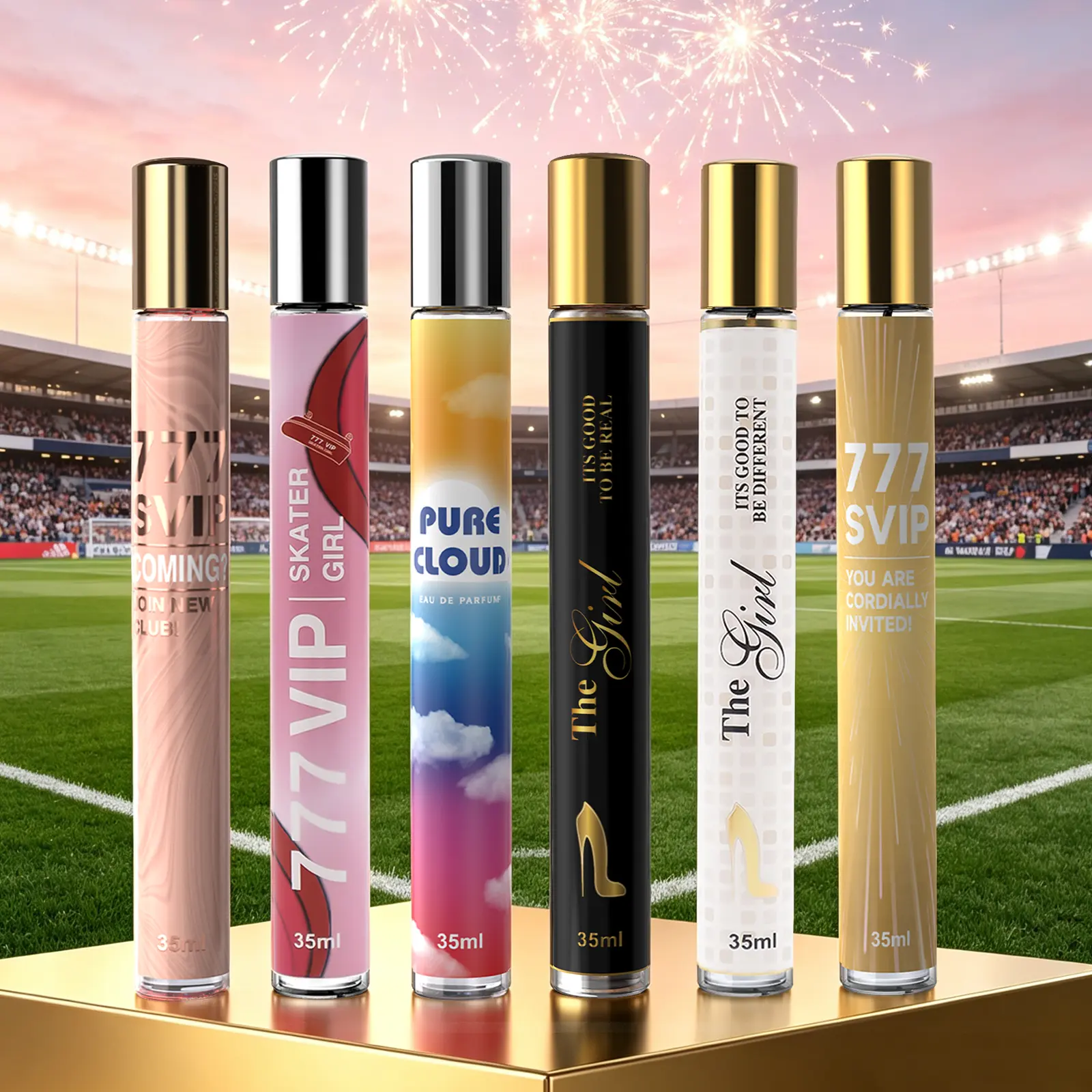 [LOVALI] Women's Portable Perfume, 6 Pack, 35ML/1.18 FL OZ Each, 6 Scents: Fruity/Floral/Woody/Oriental/Gourmand/Aldehyde, Daily/Date/Travel/All Seasons, EDP, 6-8H, Birthday Gift