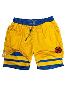 Anime 3d Digital Printing Performance Shorts Summer Double Layer Beach Pants Fitness Training Pant Sports