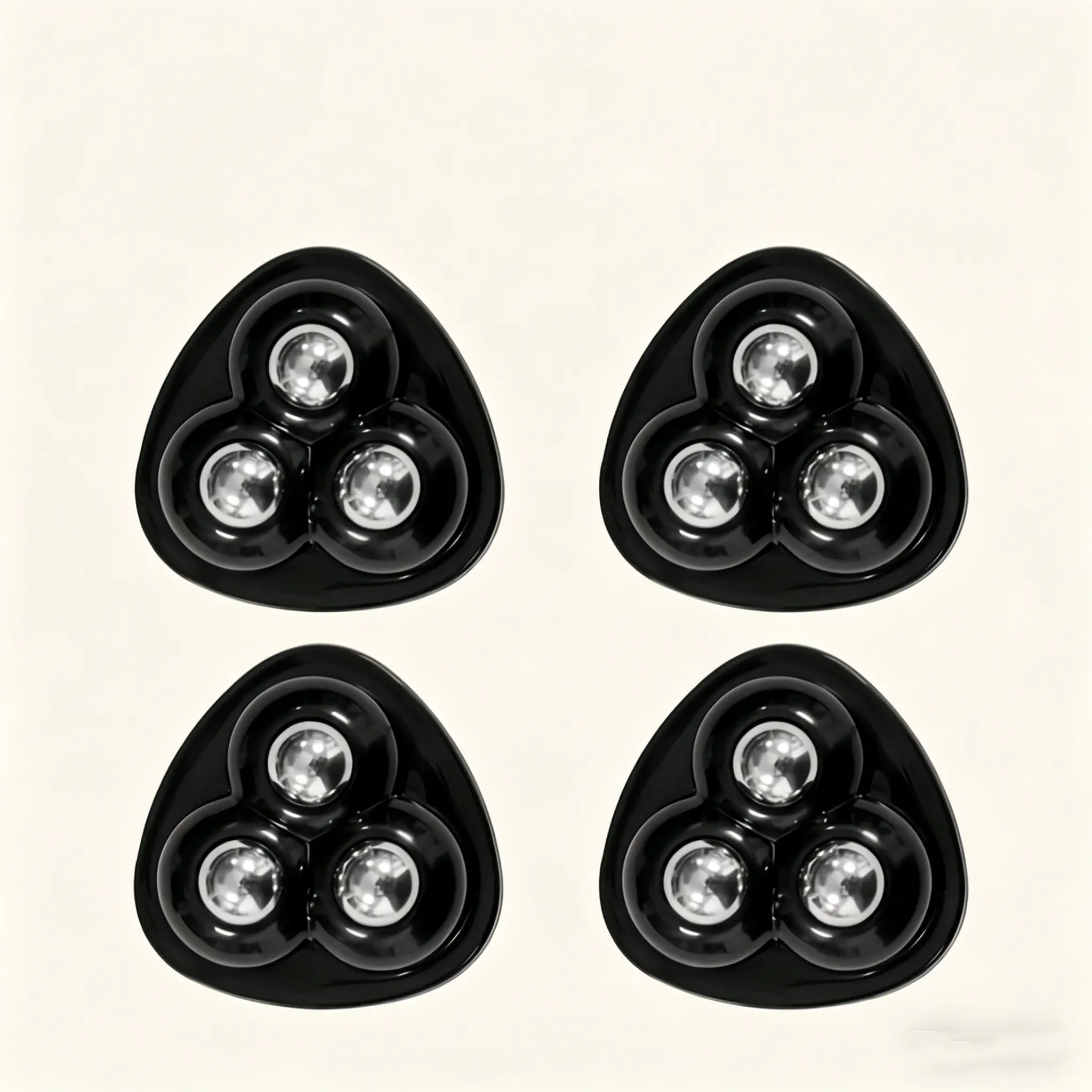 4/8/12/16-Piece Heavy-Duty Self-Adhesive Casters - 360° Smooth Rotation for Easy Mobility; Suitable for Storage Bins, Furniture, and Trash Cans; Polished Steel Swivel Casters for Plastic Drawers