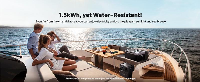 BLUETTI AC240 Portable Power Station, 1536Wh/2400W Solar Generator, Expandable to 10136Wh, 0-80% in 45 Min, Emergency Power for Camping, Home Use, RV Life