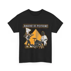 Angine de Poitrine V.II Photo Tshirt, Funny Graphic Tee