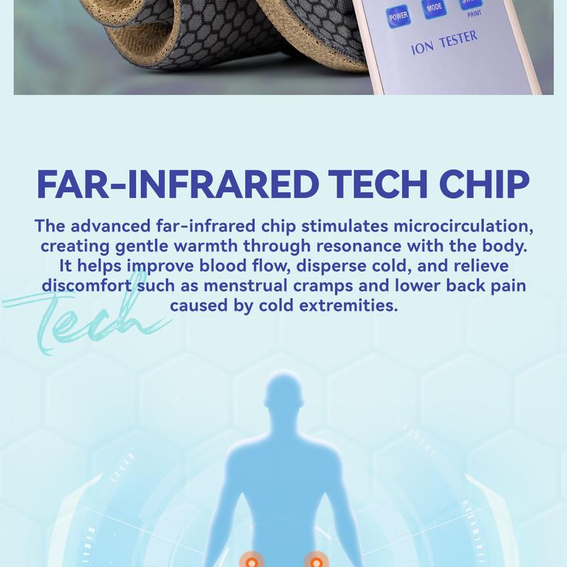 Boosts Blood Circulation | Supports Immunity |Shock Absorbing Insoles for All Day | Comfort Arch Support || Antibacterial & Odor Control | Natural Herbal Extract | Fits for All Shoes TikTokShopBlackFriday